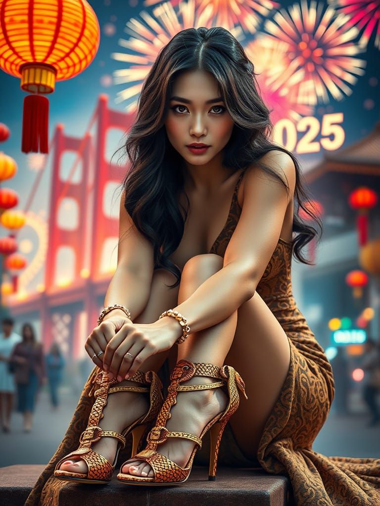 Happy New Year of the New Snake Shoes!  by @Gary Murakami