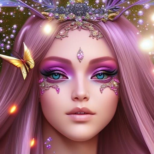 Insanely detailed photorealistic portrait art of a beautiful...
