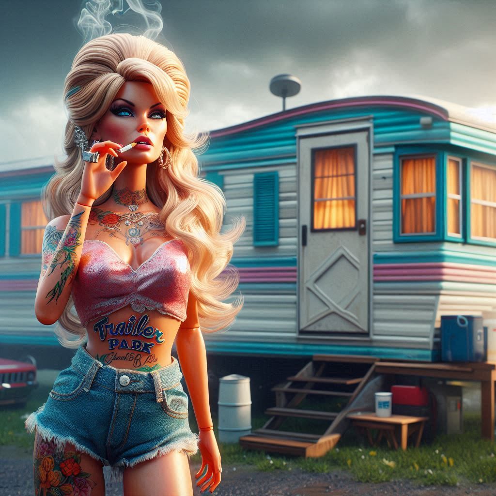 Trailer Park Barbie