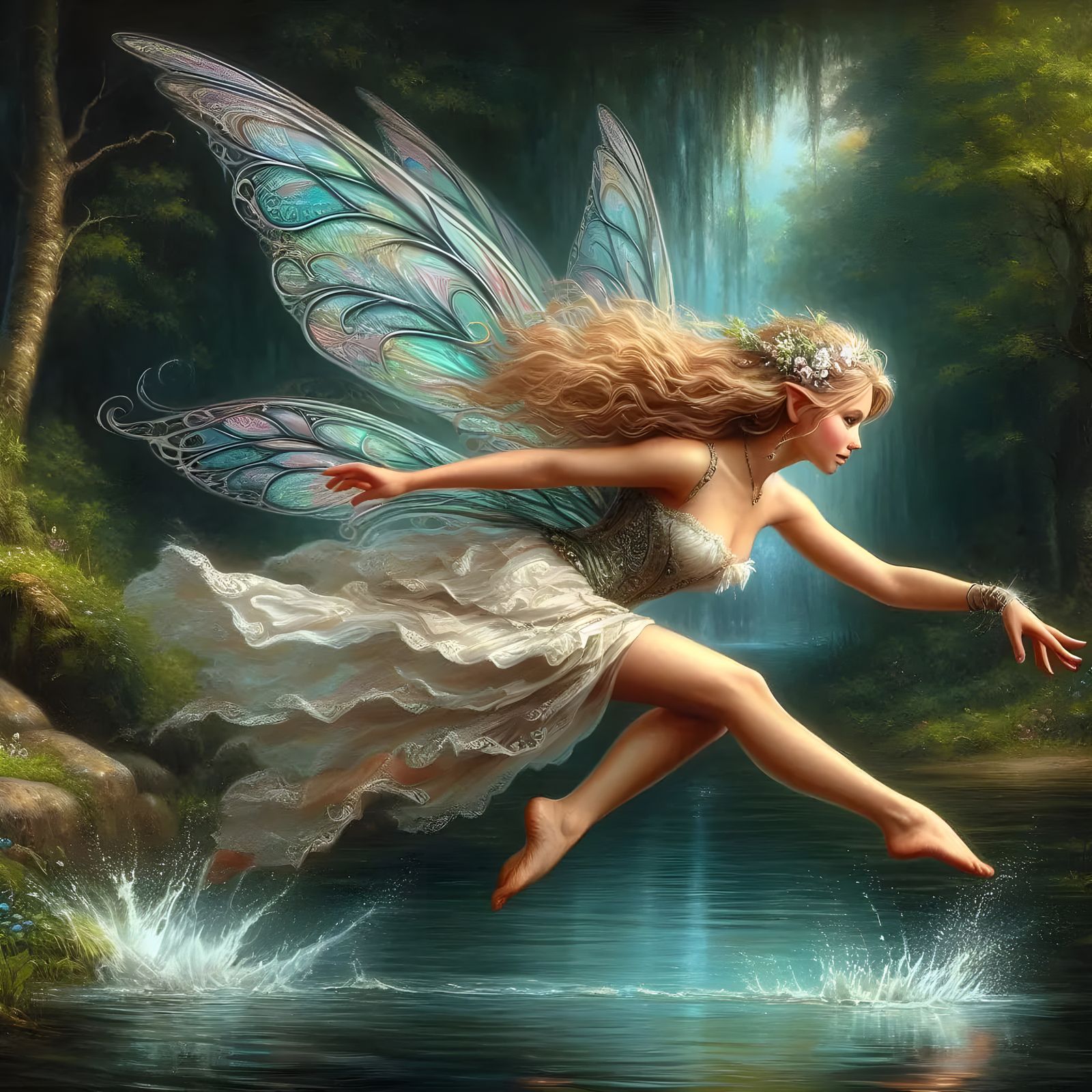 Fairy Pond Skipping #3