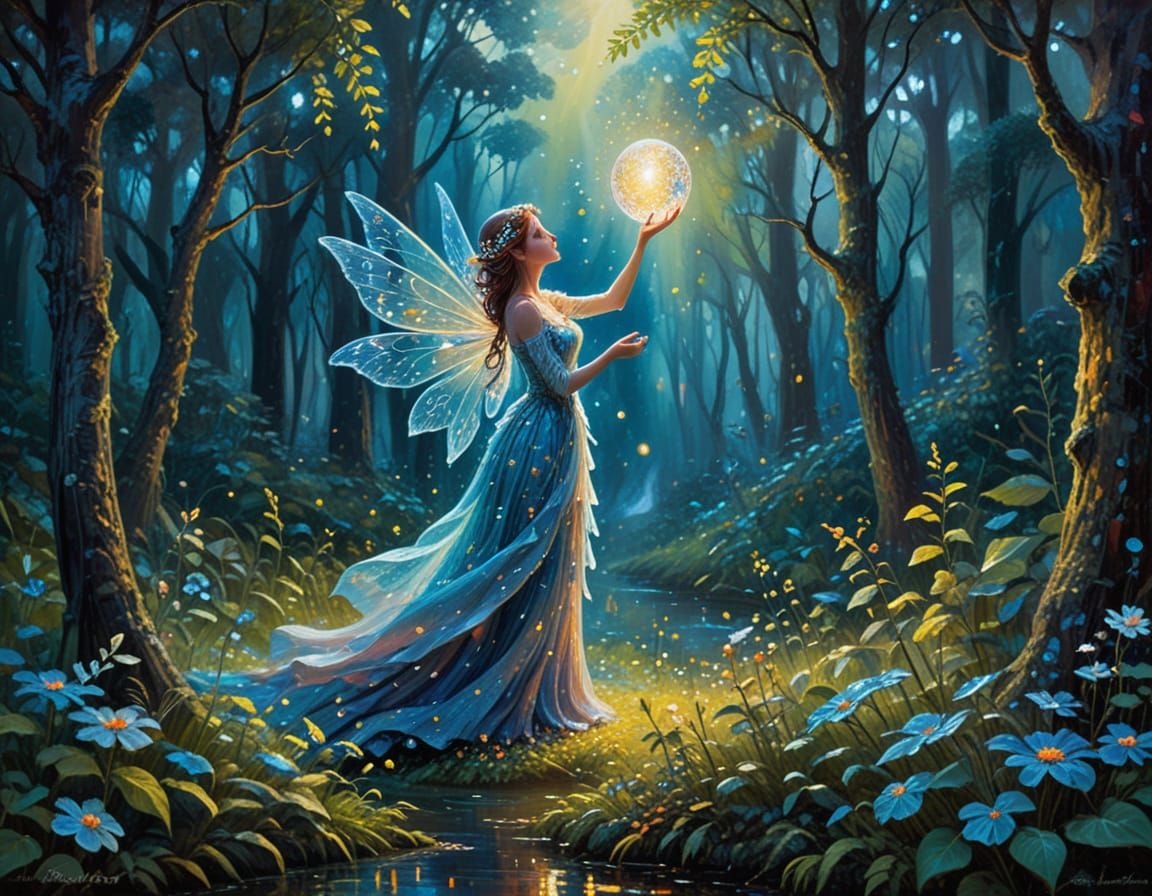 Celestial fairy  by @Heleanna