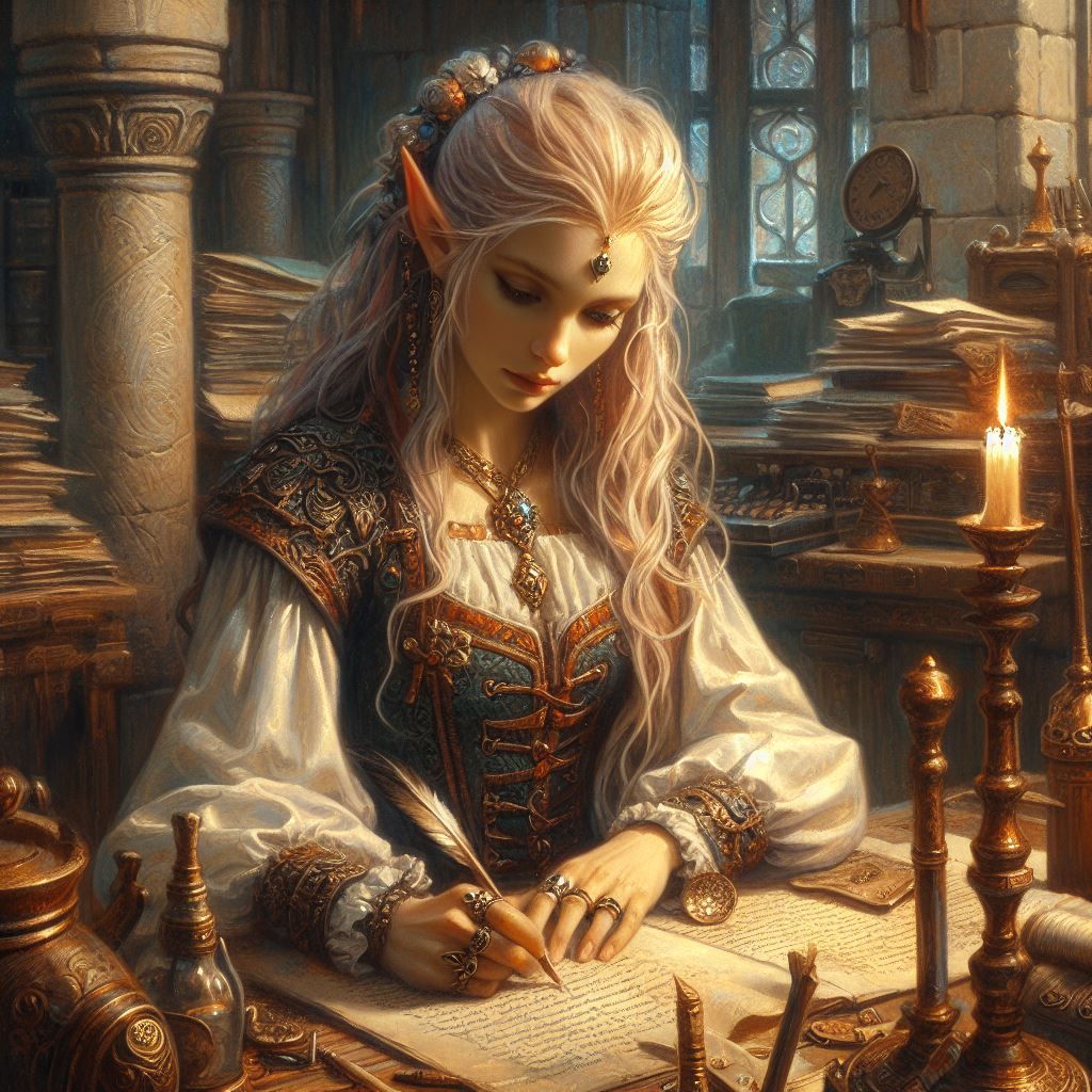 Shhh, Scribe at Work