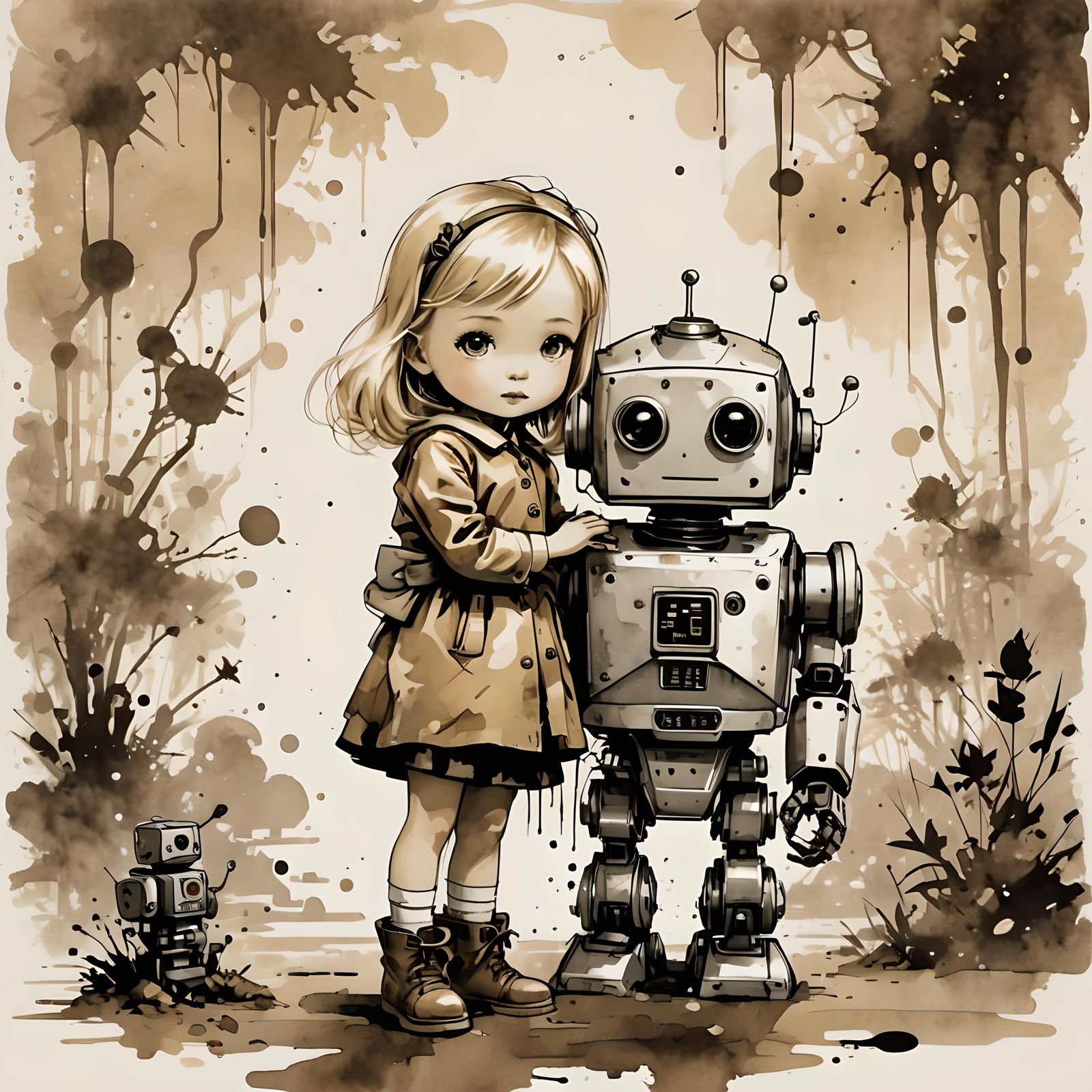 Robby and Charlie  by @CBM