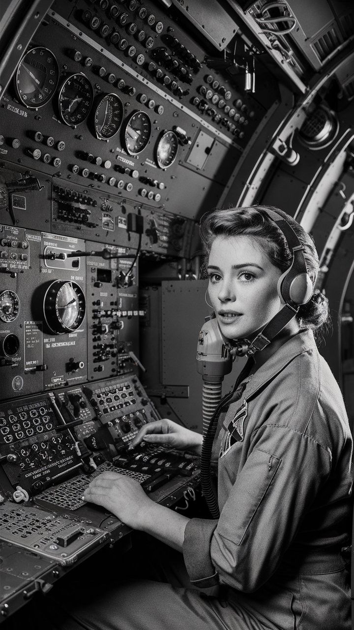 Female Radio Operator