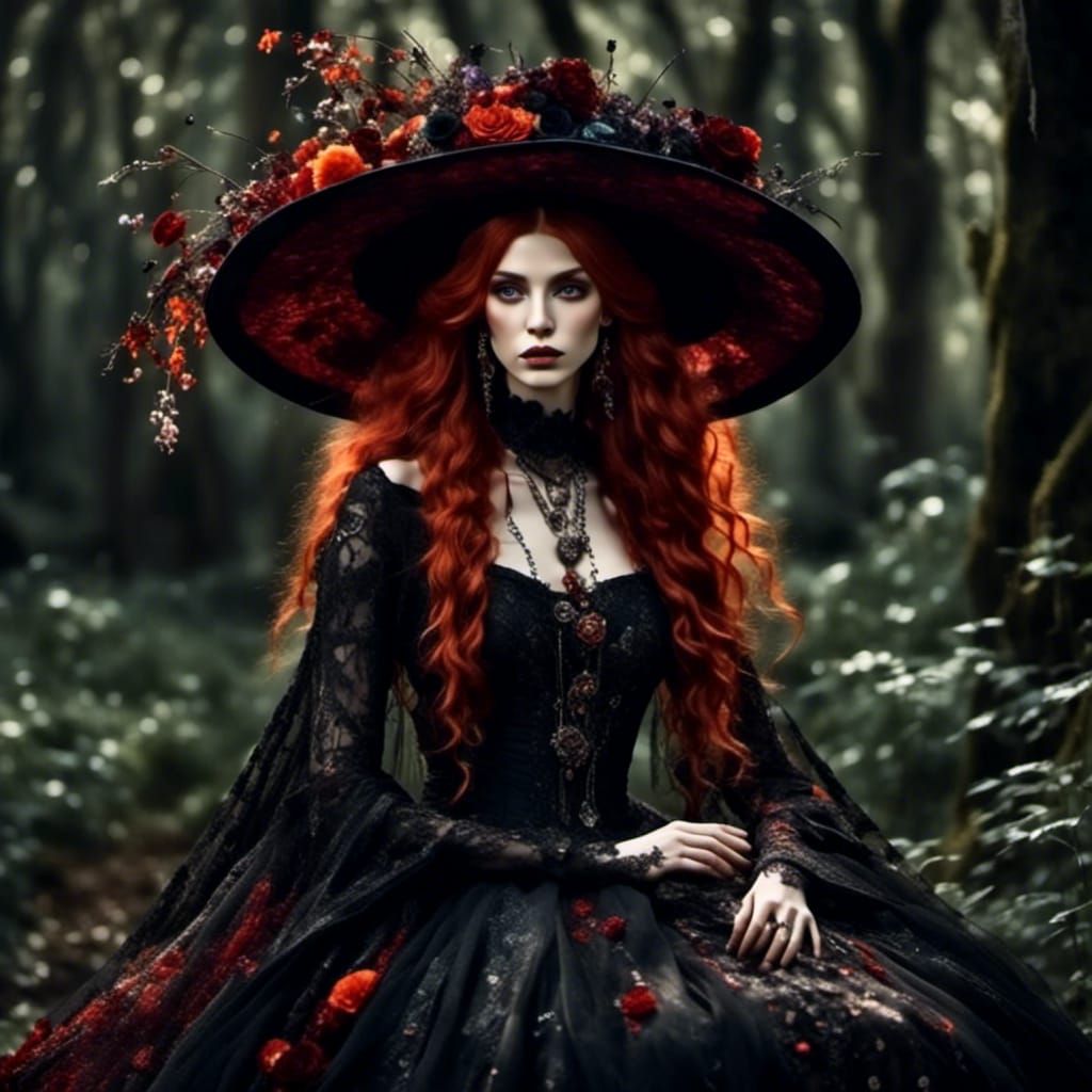 High Gothic , Dark Fantasy  witch