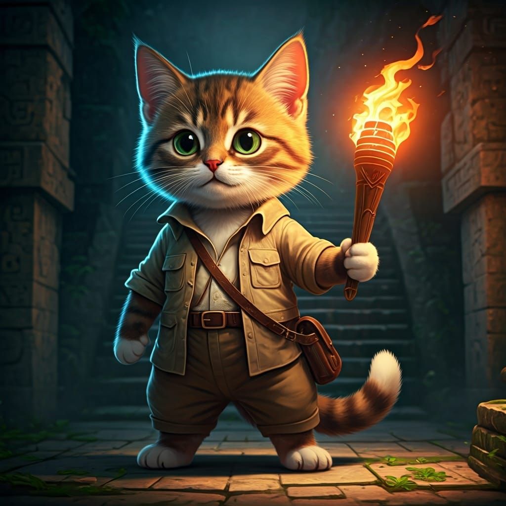 The little cute adventurer!   by @Mad Piece Maker