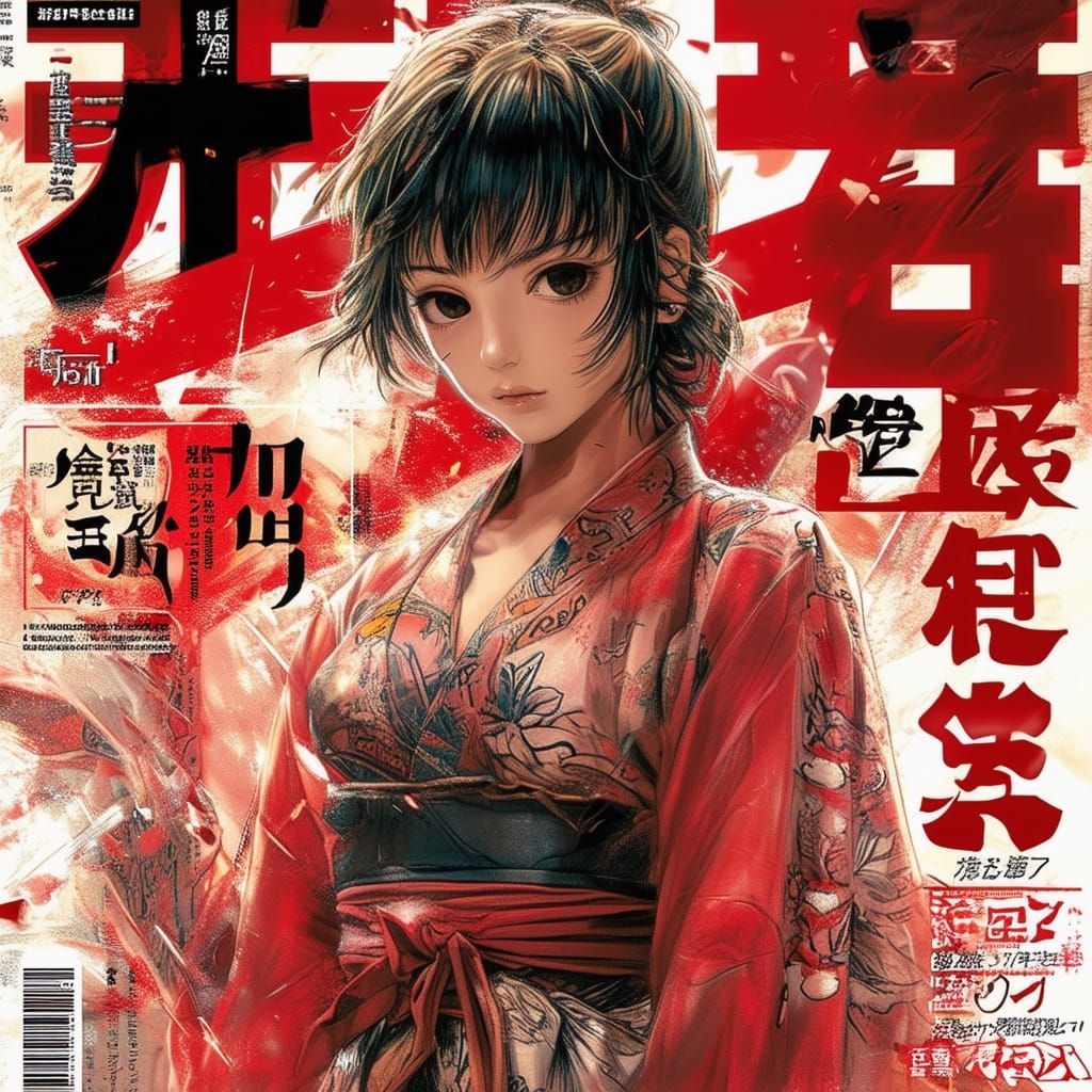 Manga Magazine Cover