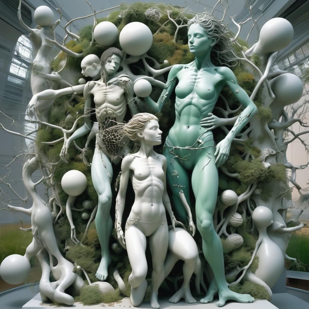 Postmodern Life Sculpture: Sci-Fi Organic Mech