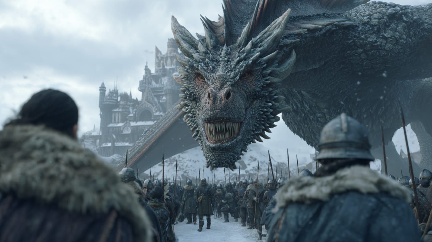 Epic Winter Confrontation