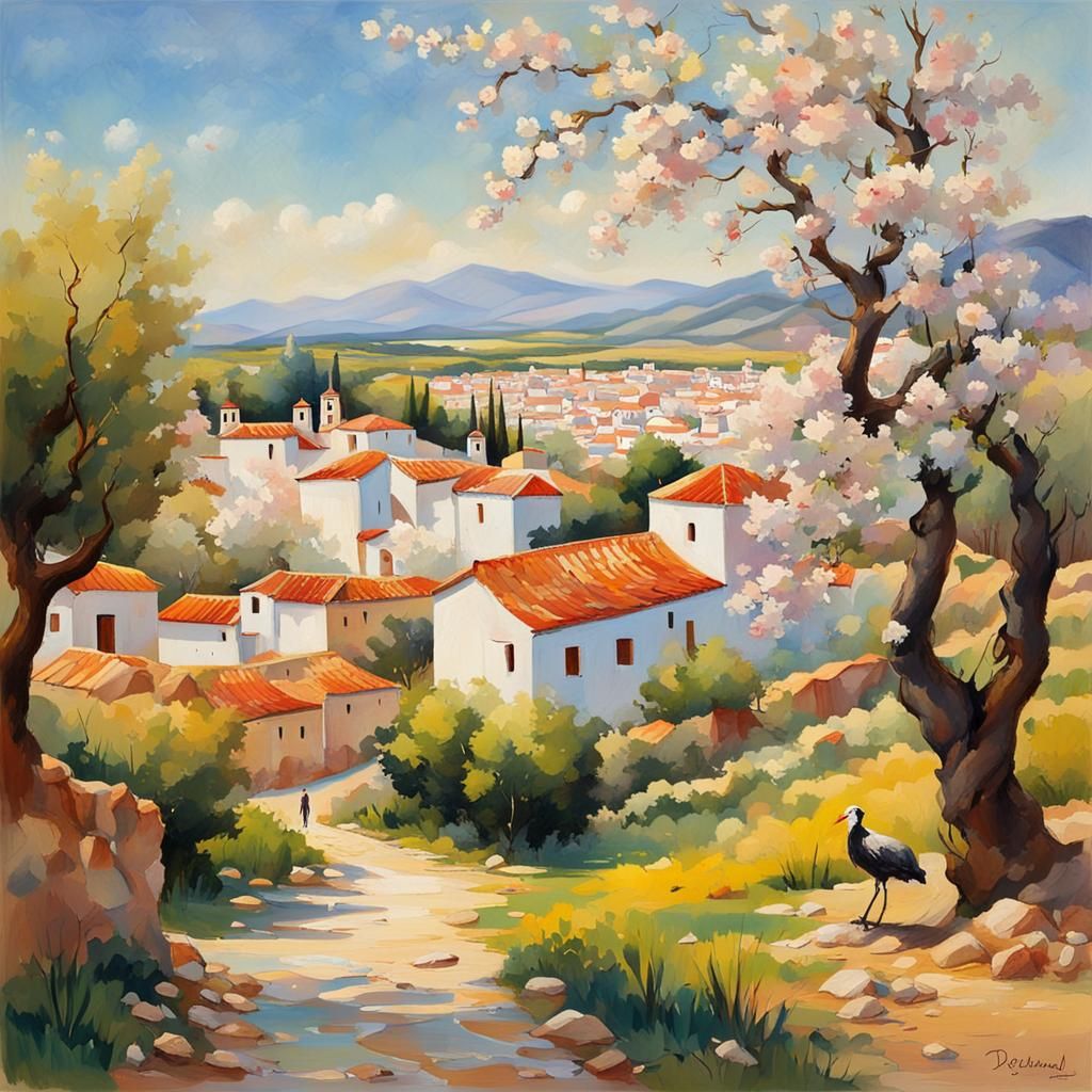 Primavera no sul da Europa