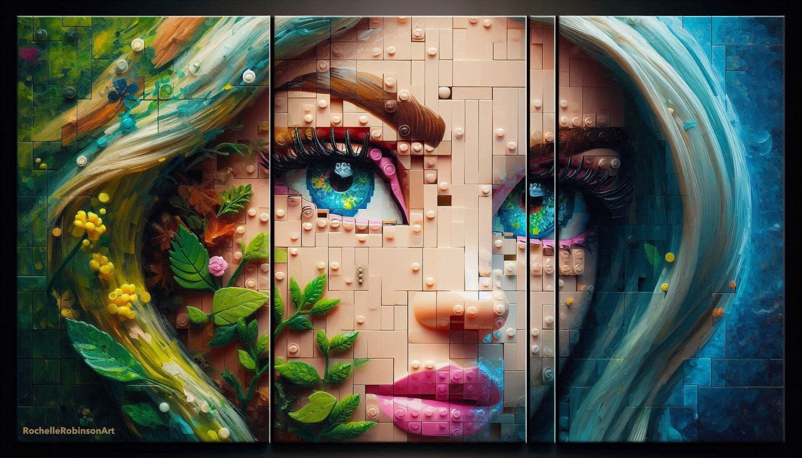 Woman - Lego Art
