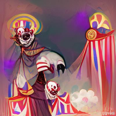 your appointed death clown welcoming you to the circus of th...