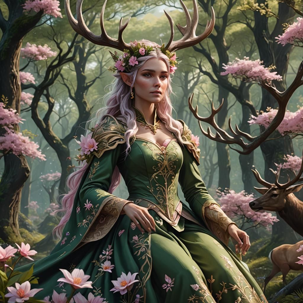 Reindeer girl