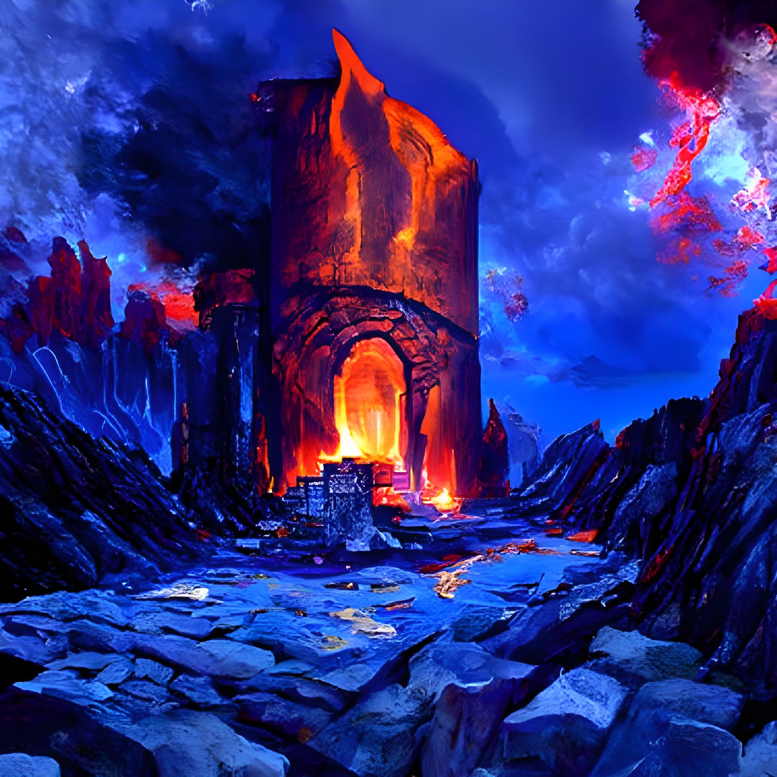 Eternal flame AI Generated Artwork NightCafe Creator