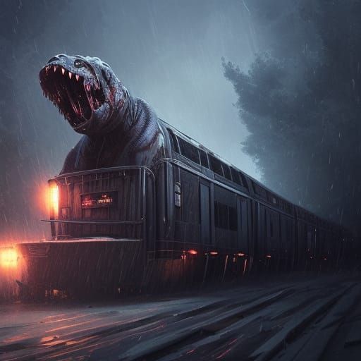 Wild Train (the most fearsome beast of the North)  by @Drury-Manette Grantaire
