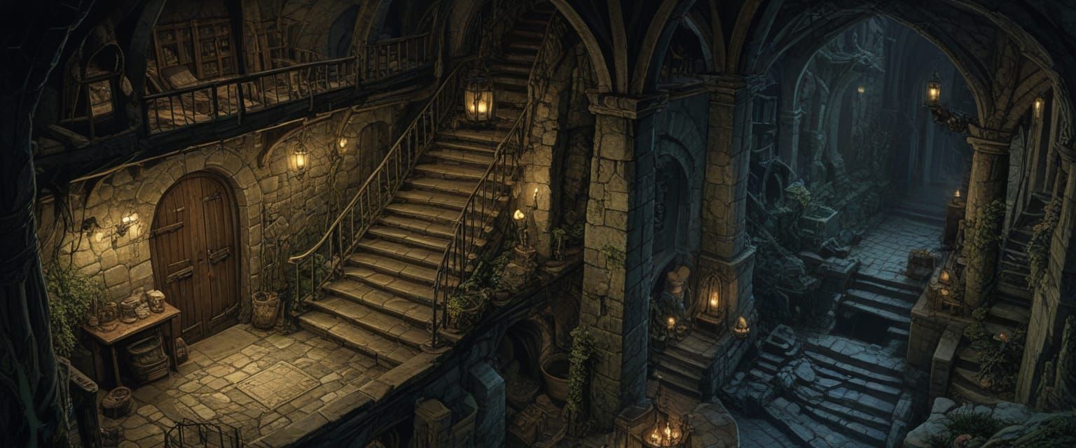 <lora:Punky Pixies:1.0> <lora:PR AlcoholWCGlass:1.0> <lora:SuperHyperrealismFlx:1.0> dungeons and dragons tile, floorplan, schematic, top do...