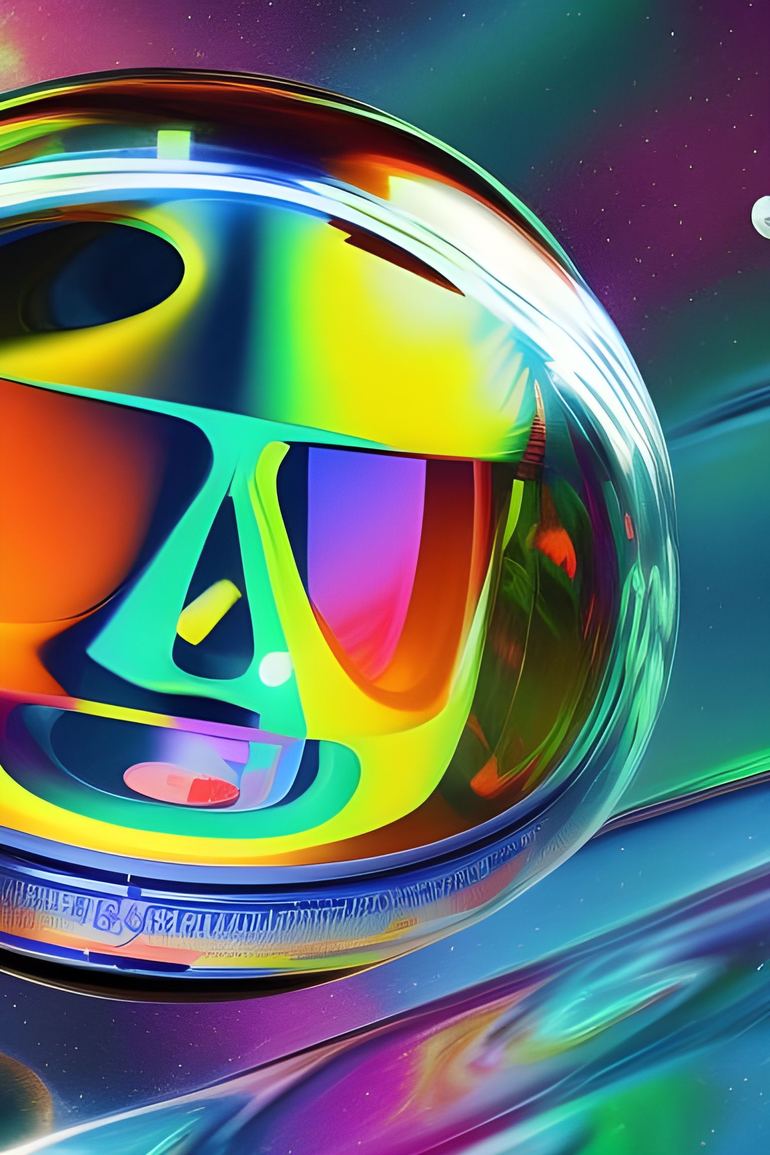 Astronaut on acid