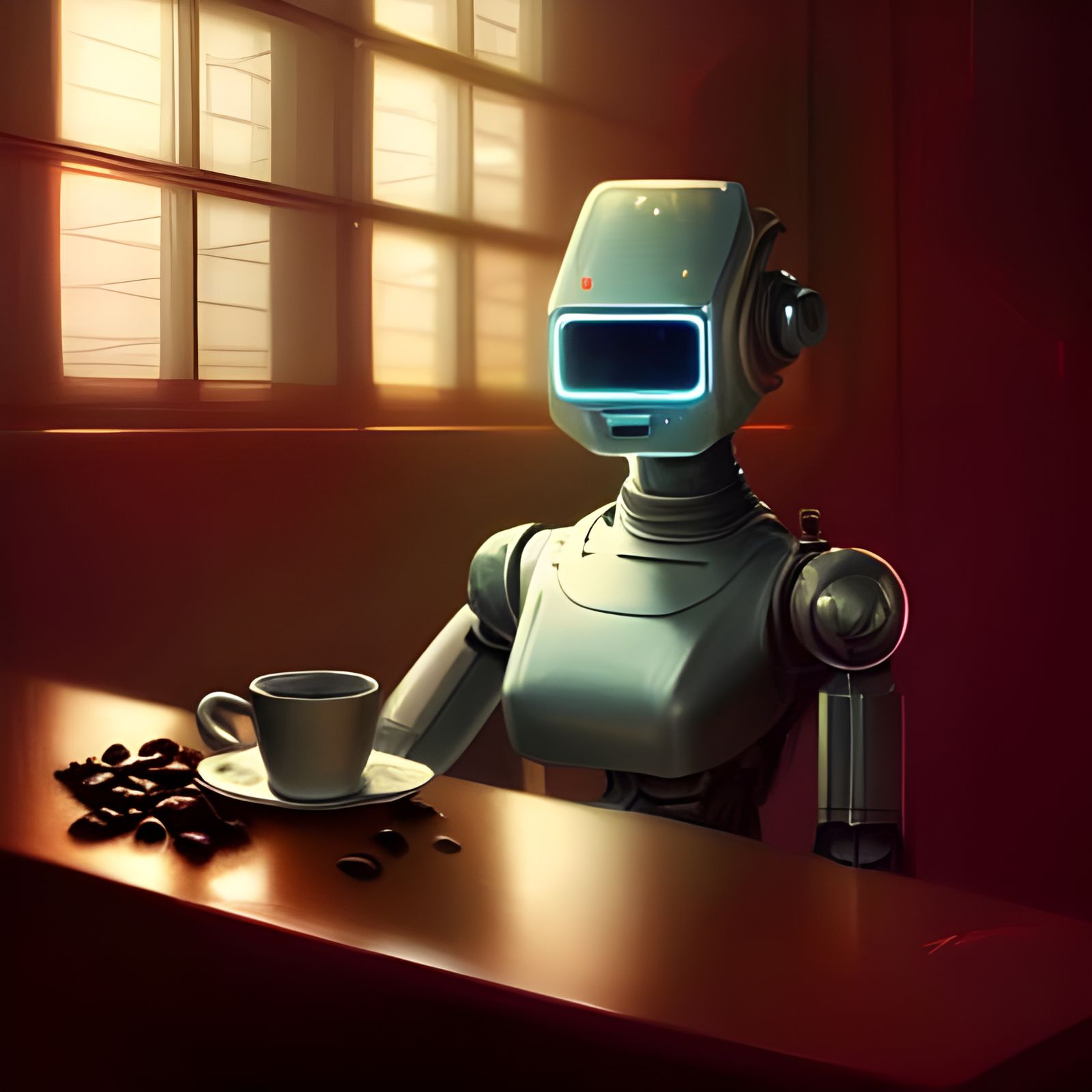 Lovely Cuppa For Robot undefined