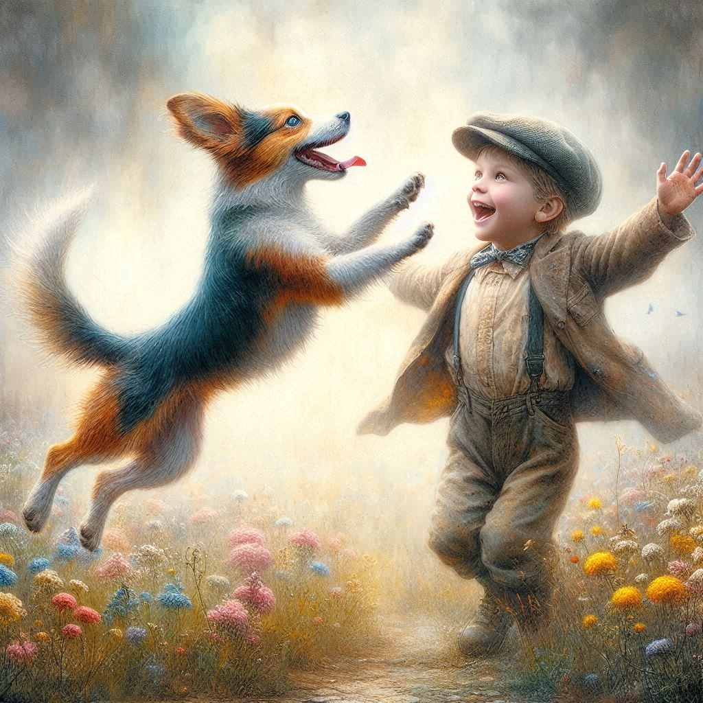 Come on buddy, let's get started on this new year 😊😊🐶🐶