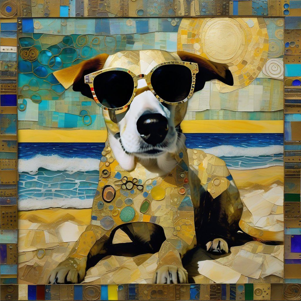 Doggie daydreams of summer.