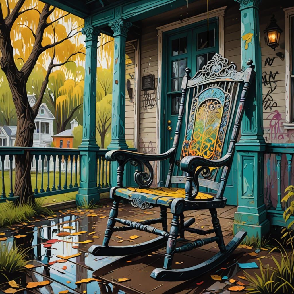 Rocking chair   by @Icetears 