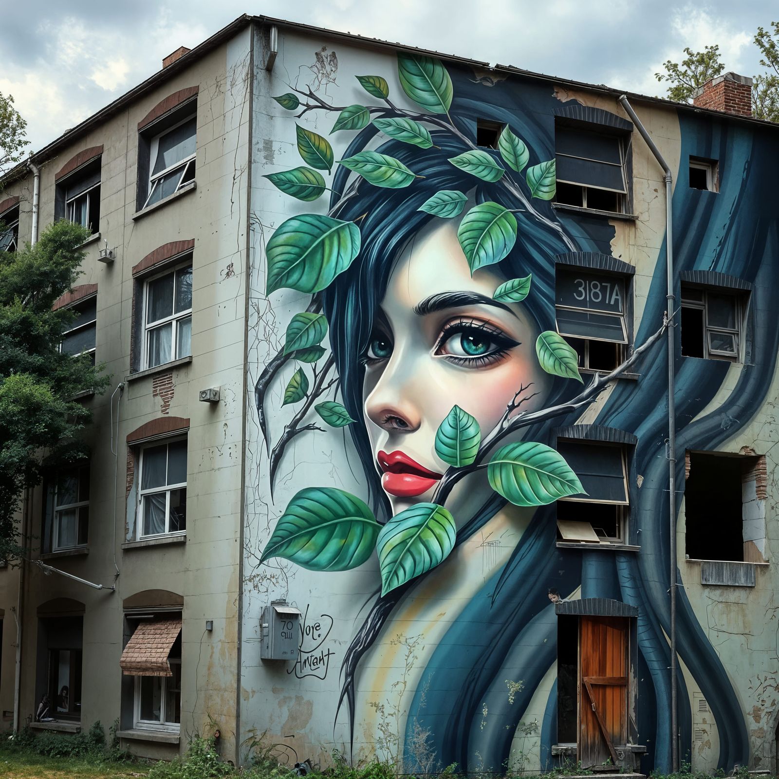 Airbrush Mural  by @Maarten