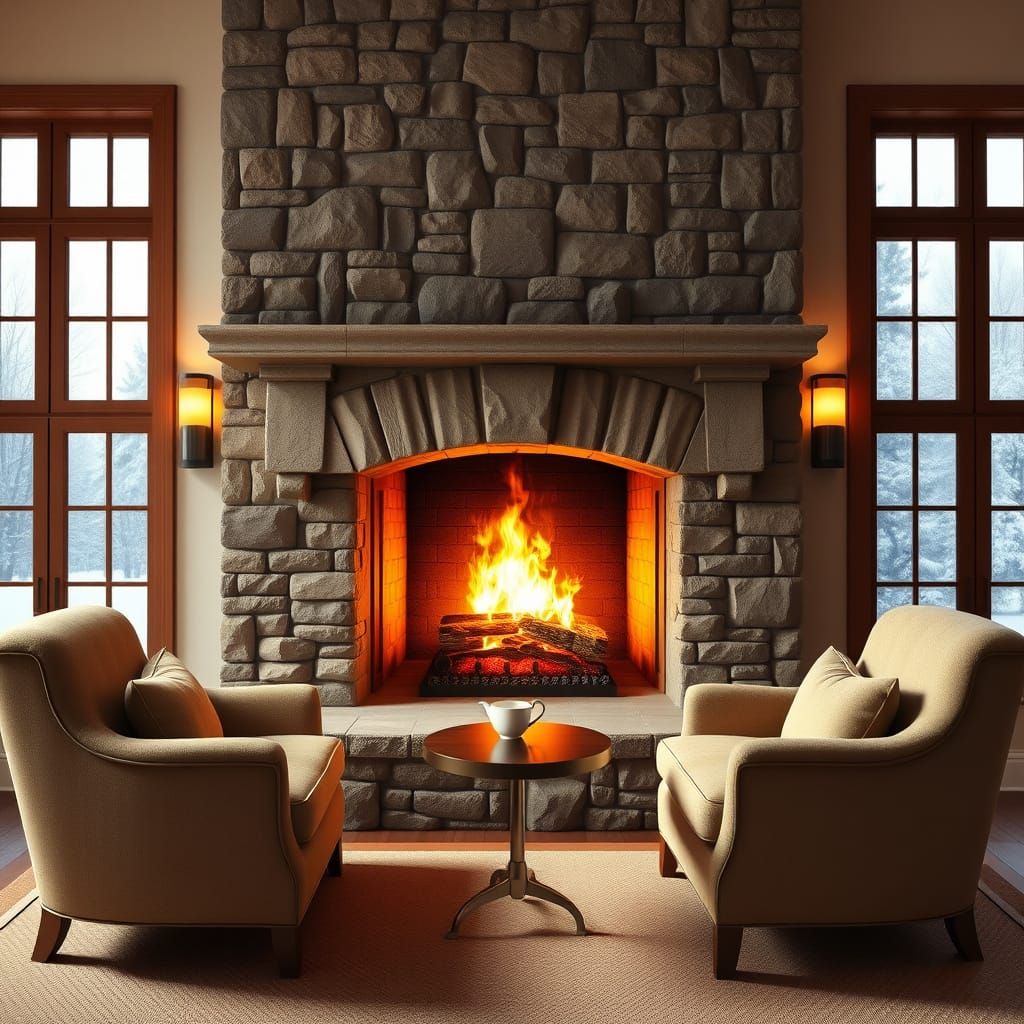 tea for two by the fire