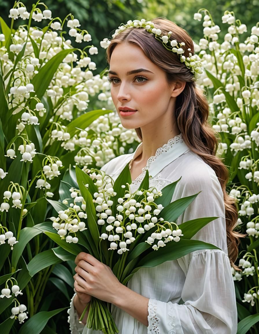 Lilies of the valley near Lilly 02