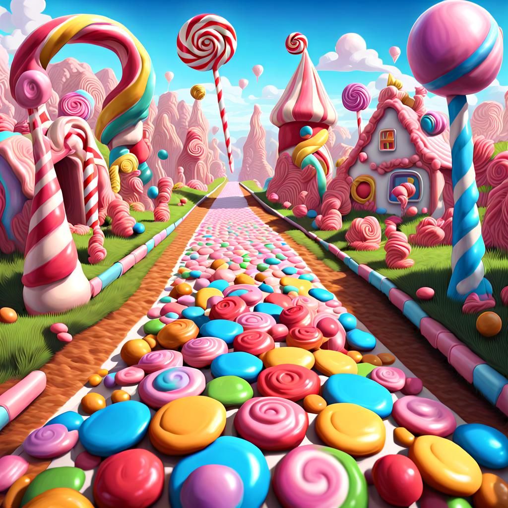 Candyland  by @Lyndsey