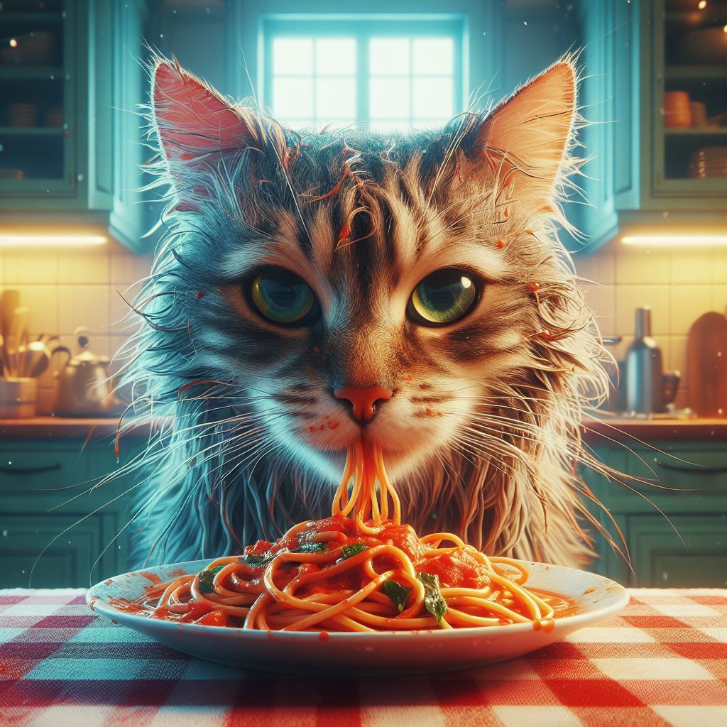 Pretty Kitty Messy Kitty