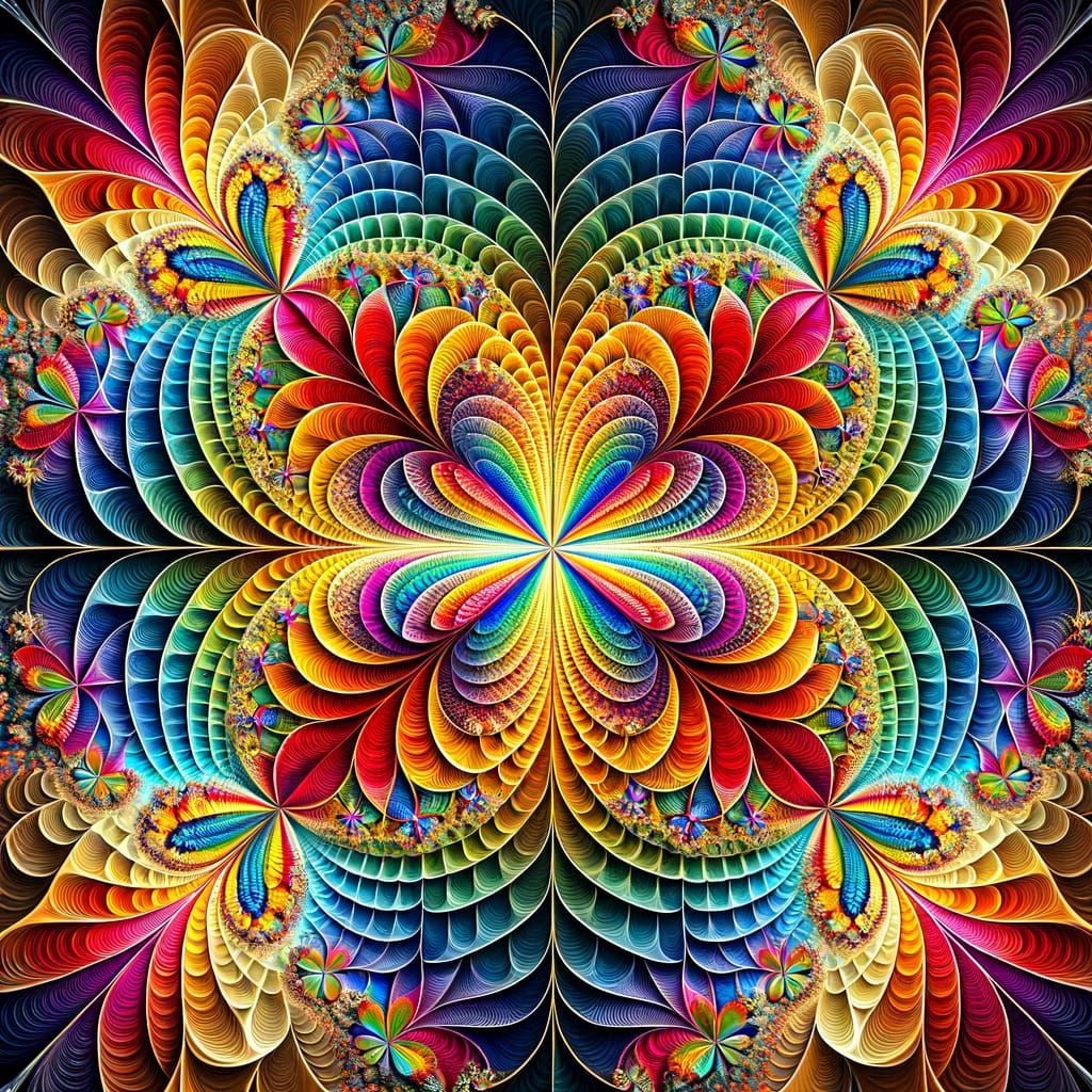 Kaleidoscope Art  by @Dantonio