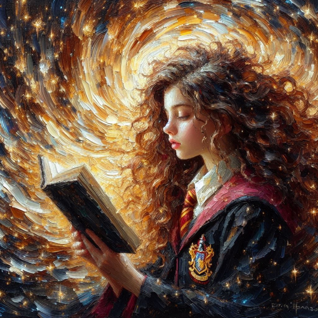 Impressionist Impasto - Hermione Granger
