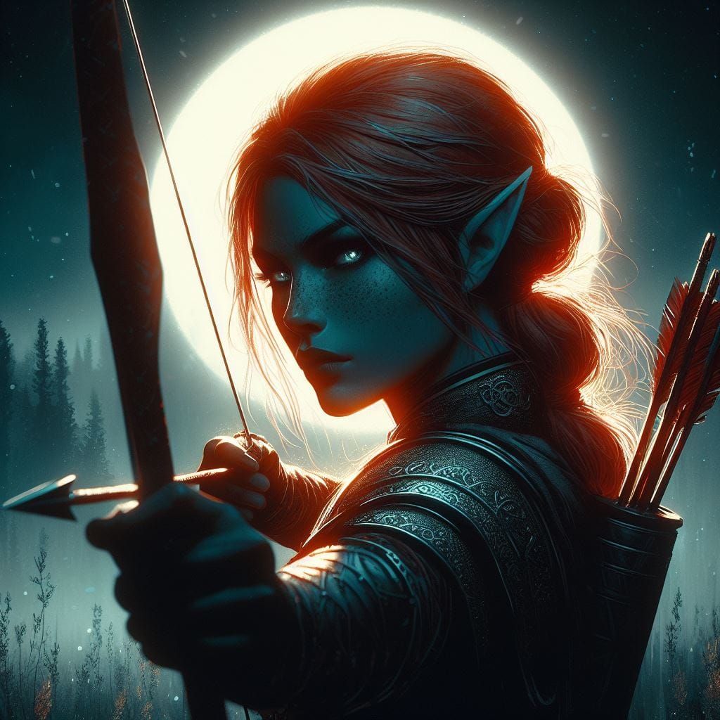 The Freckled Elven Archer