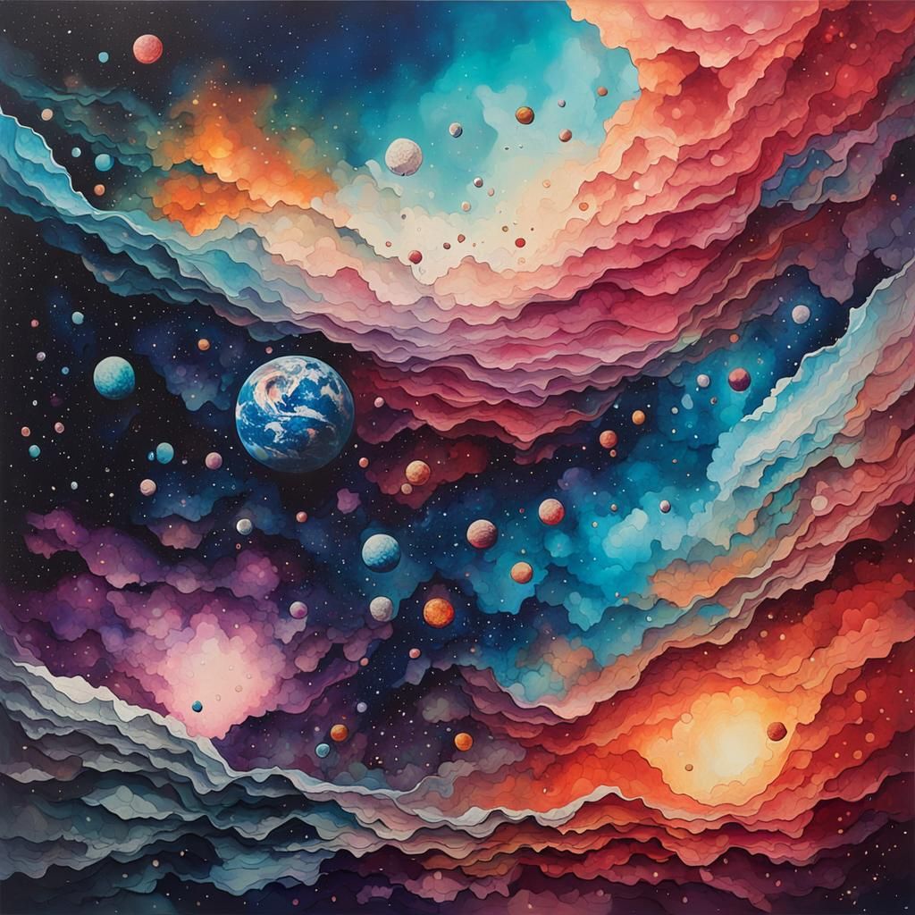 Cosmos - AI Generated Artwork - NightCafe Creator