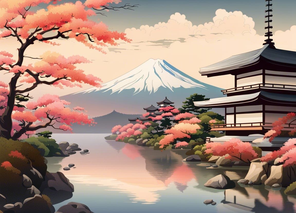 True Japanese Beauty  by @undefined