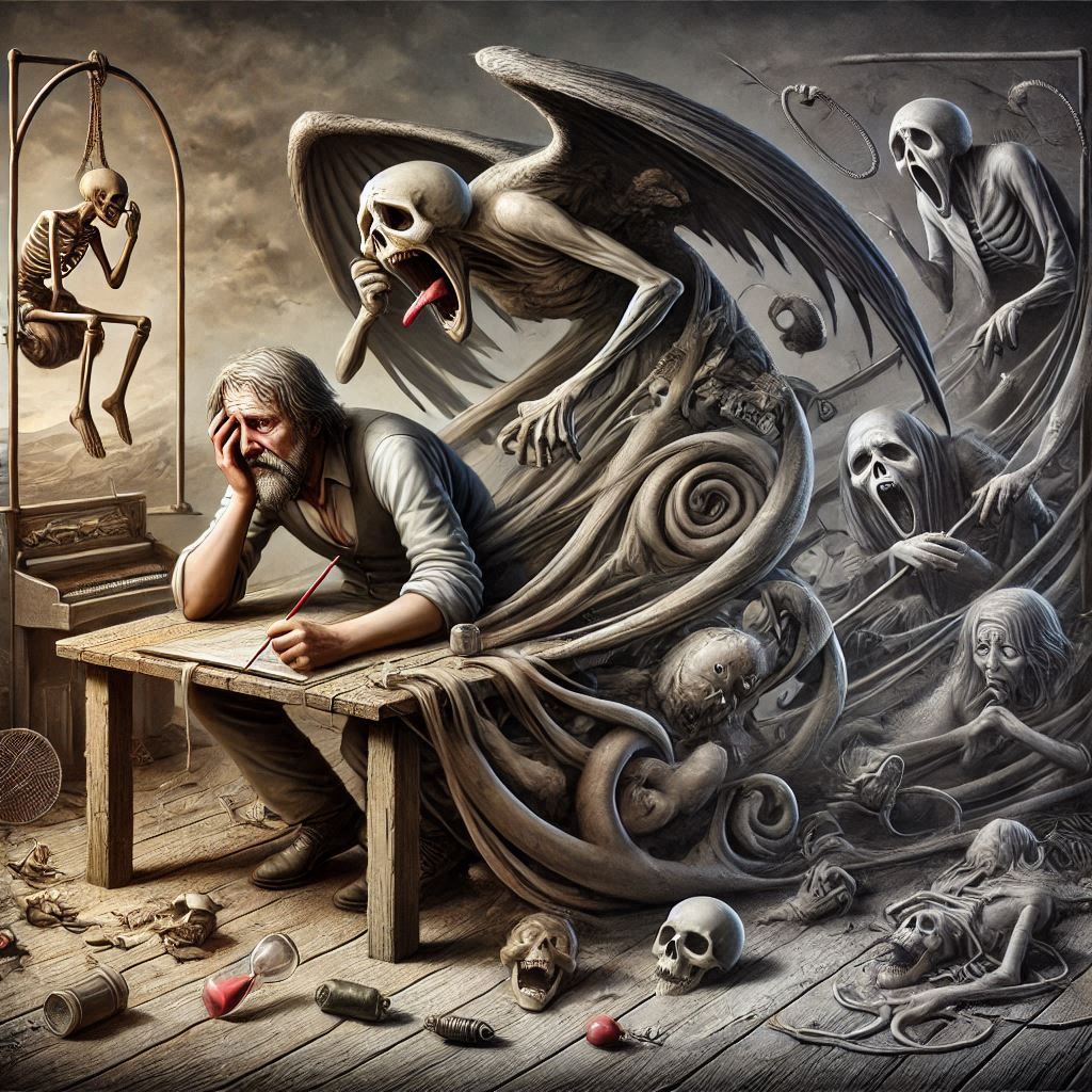 the sense of futility that comes from doing anything merely ...