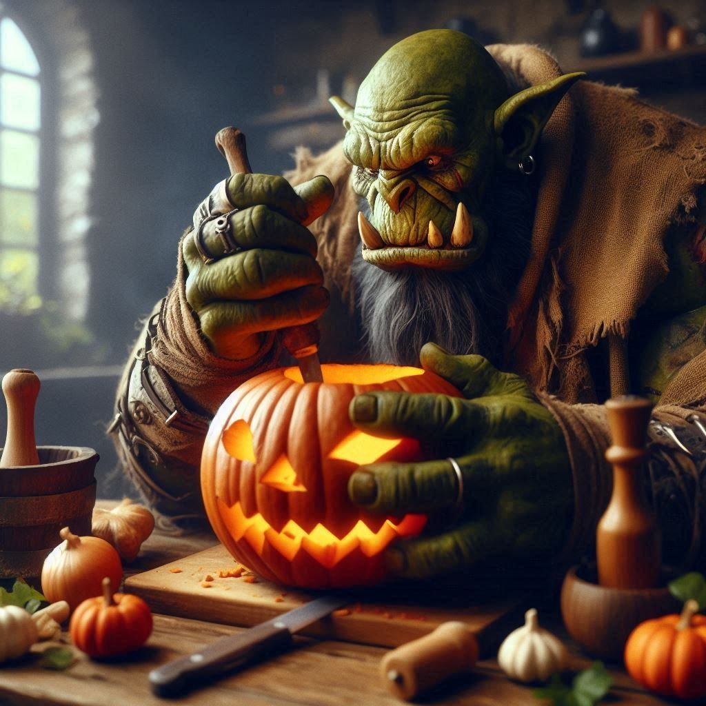 Pumpkin carving