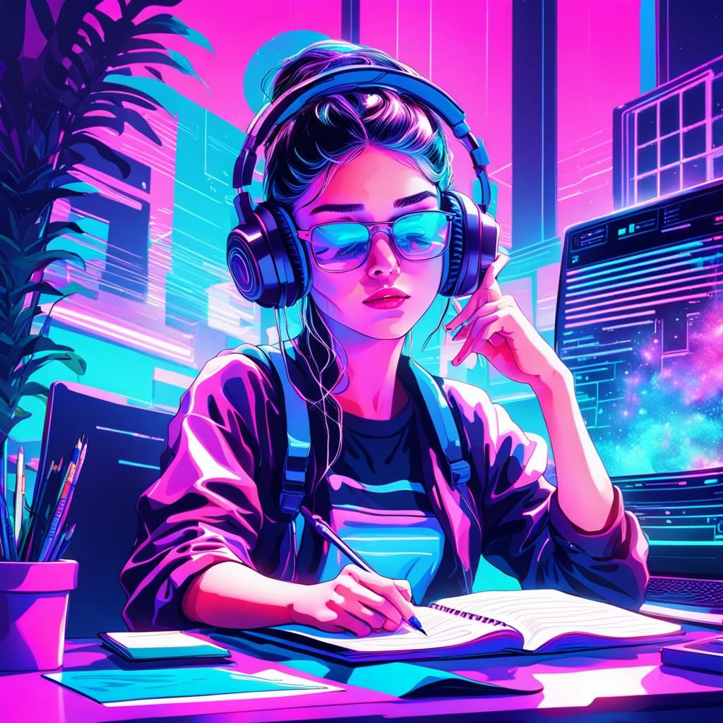 Night study  by @Mini