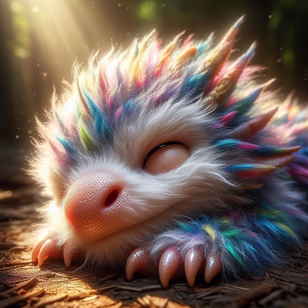 But really sure what kind of creature this is.... but it's cute!