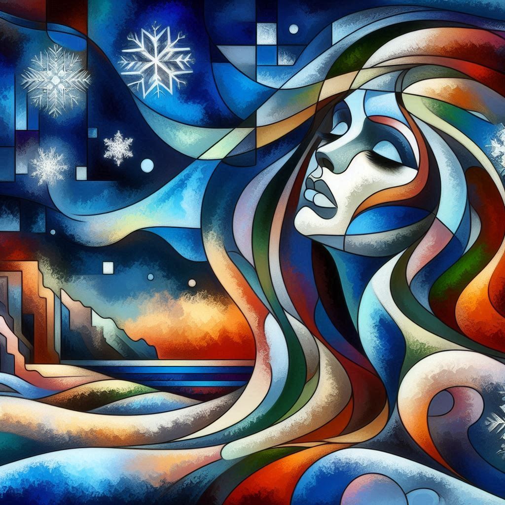 Winter scenery, Picasso