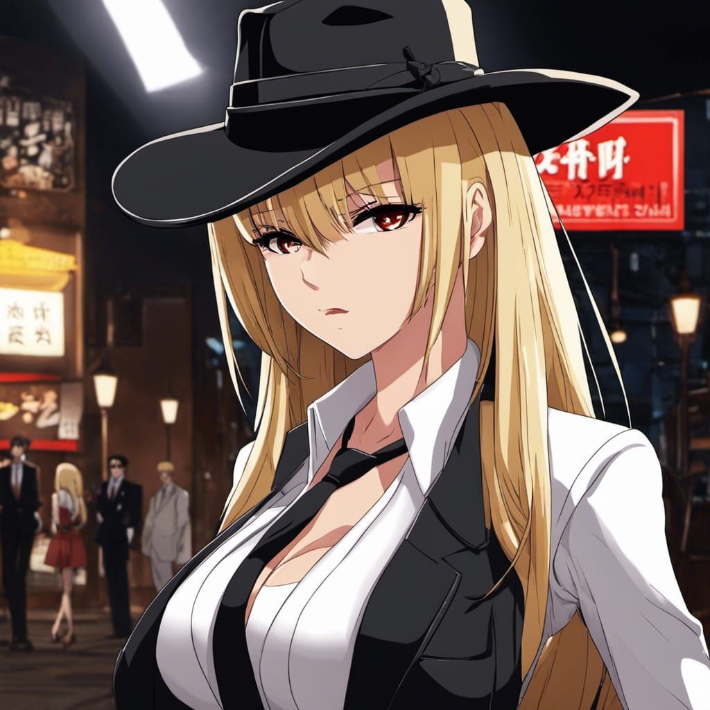 Mob boss Blonde