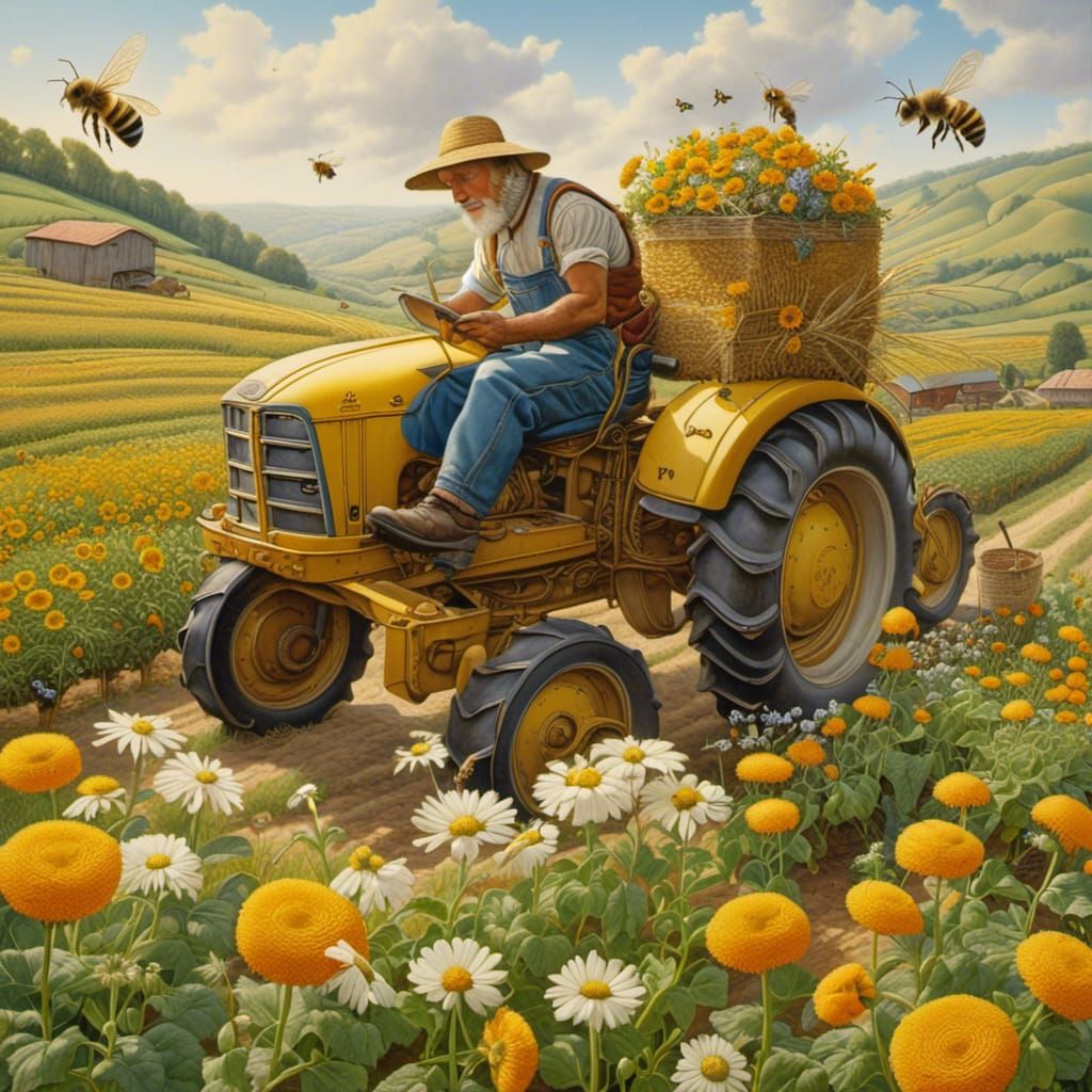 on farm