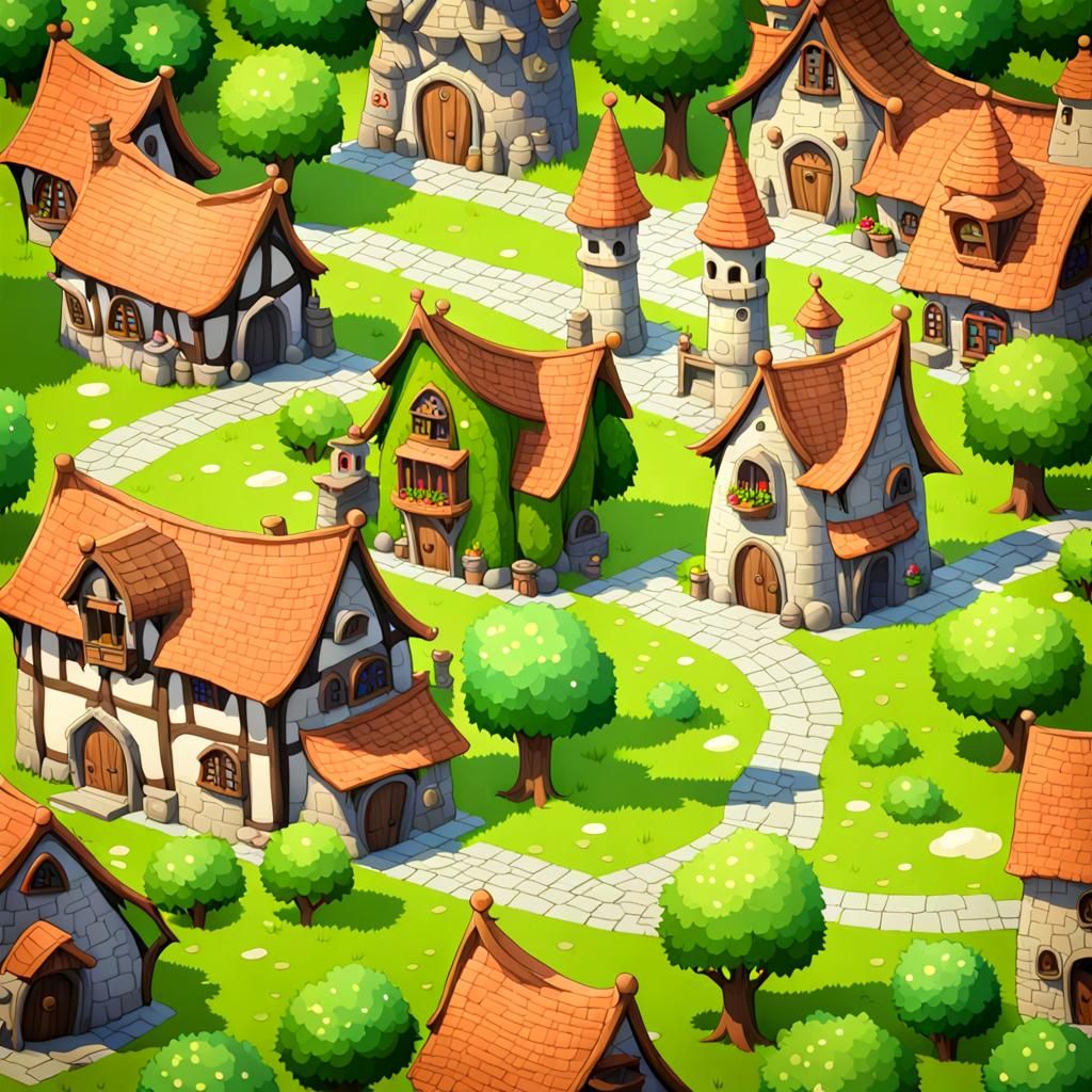 Little fairy town