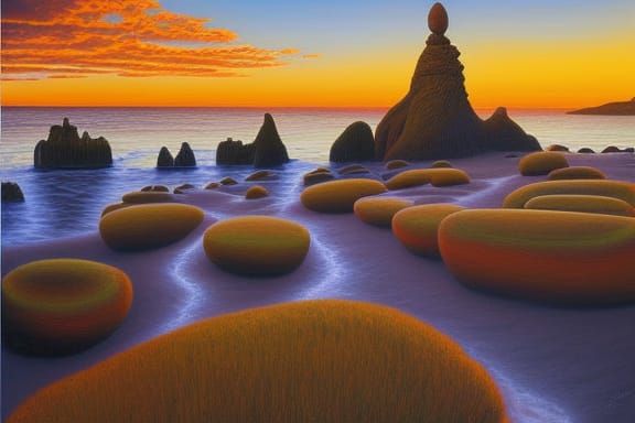 Mossy Rocks  by @Jerri Bee