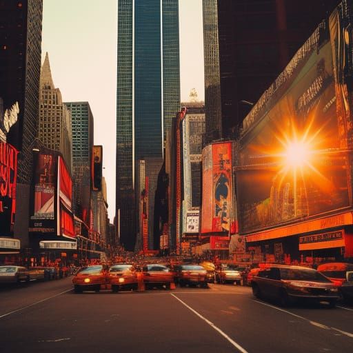 New York street