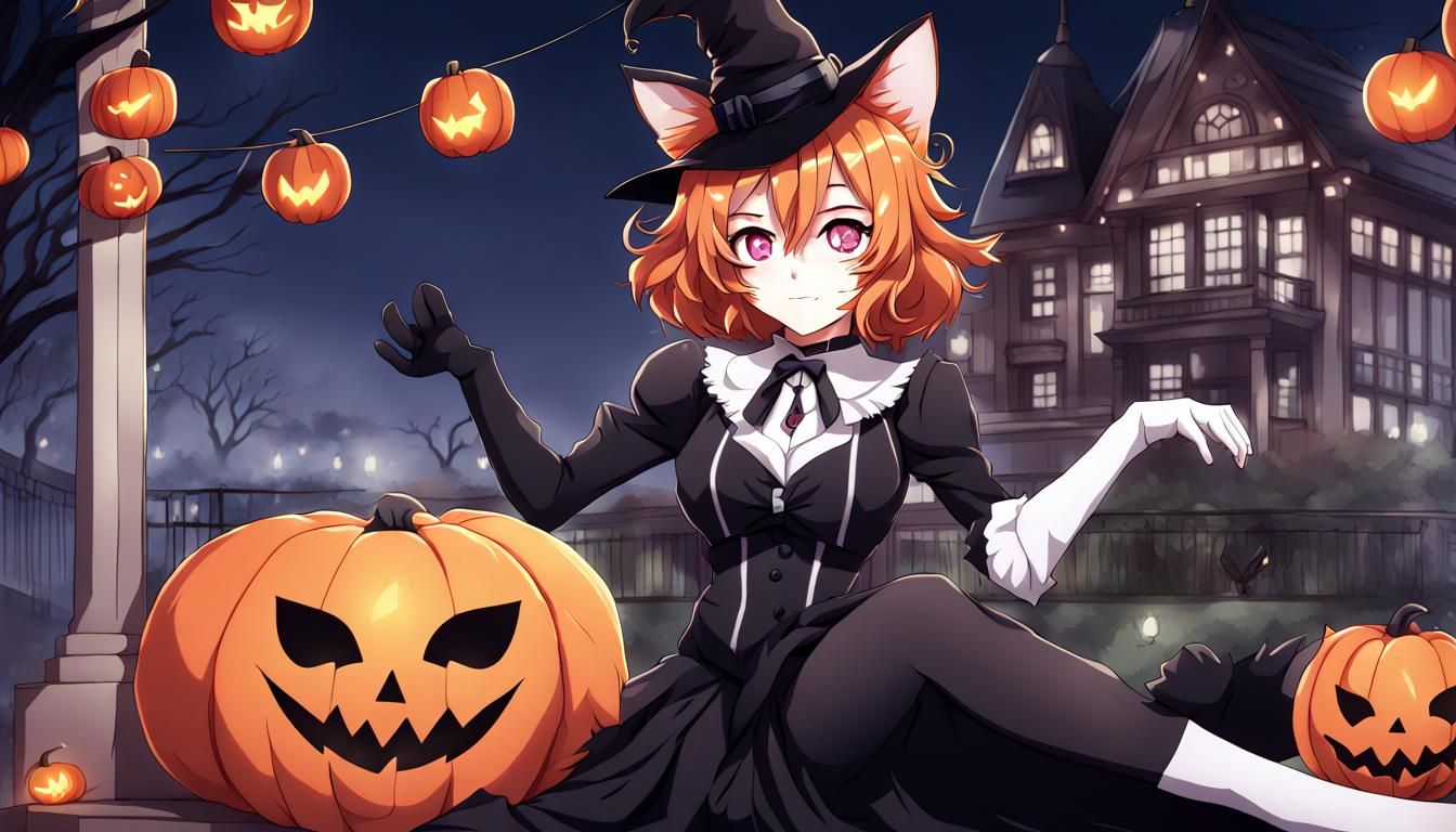 Halloween Party Girl