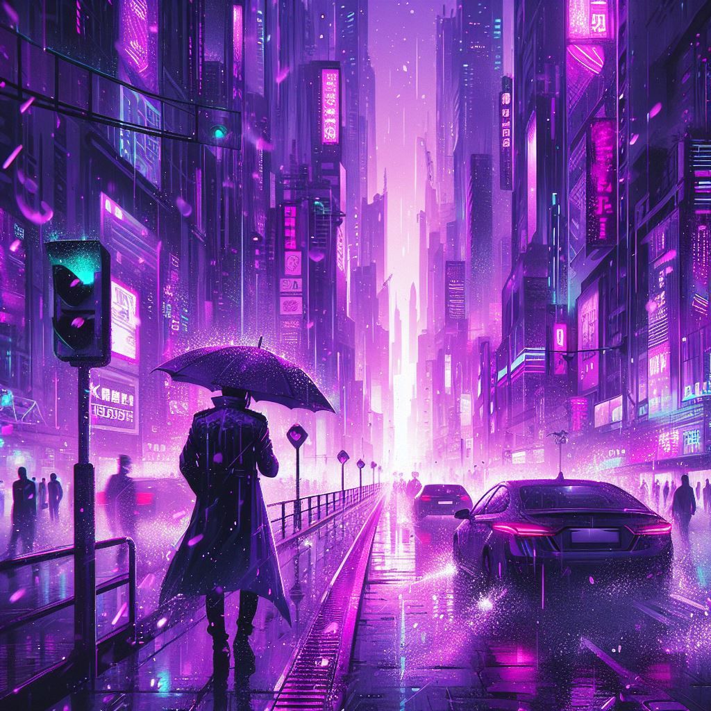 The Purple Cyber City