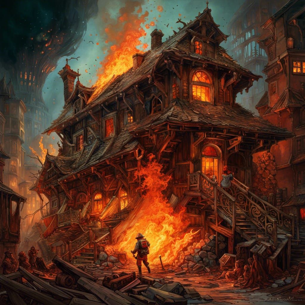 Firefighter  by @undefined