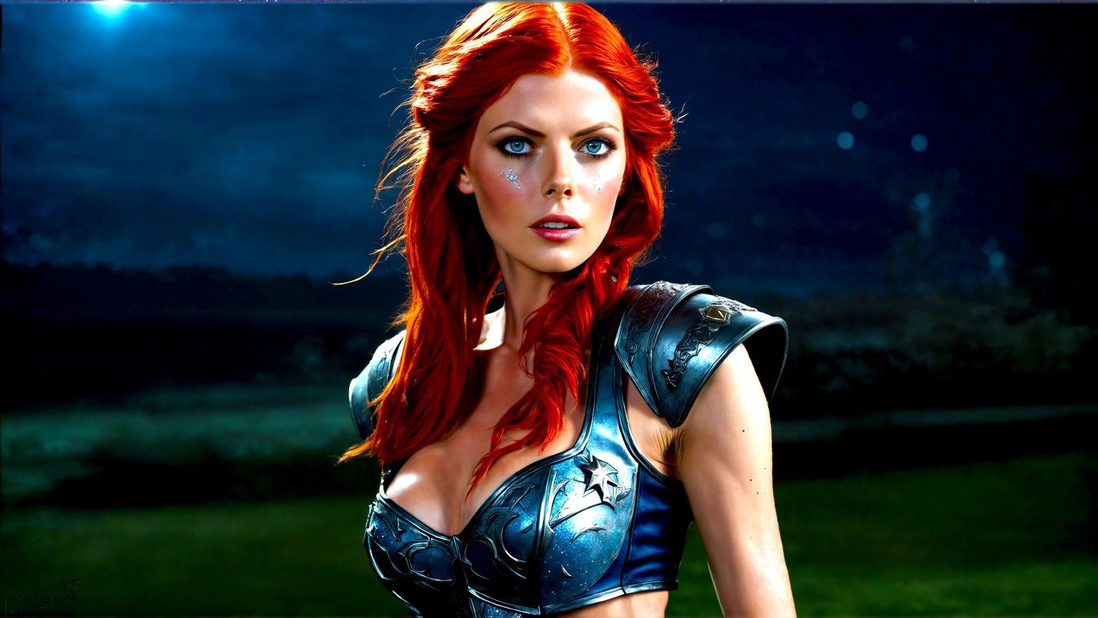 Kristie Kline - Glitter in the air series.