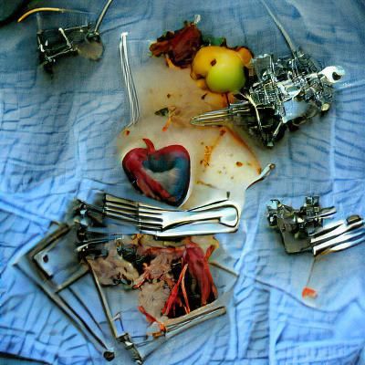 Open heart surgery leftovers